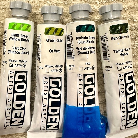 20 Golden Artist Acrylic Paint Set - Picture 5 of 6